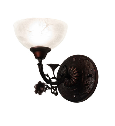 Victorian One Light Wall Sconce in Mahogany Bronze (57|225841)