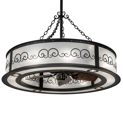 Putrelo 16 Light Chandel-Air in Old Wrought Iron (57|225290)