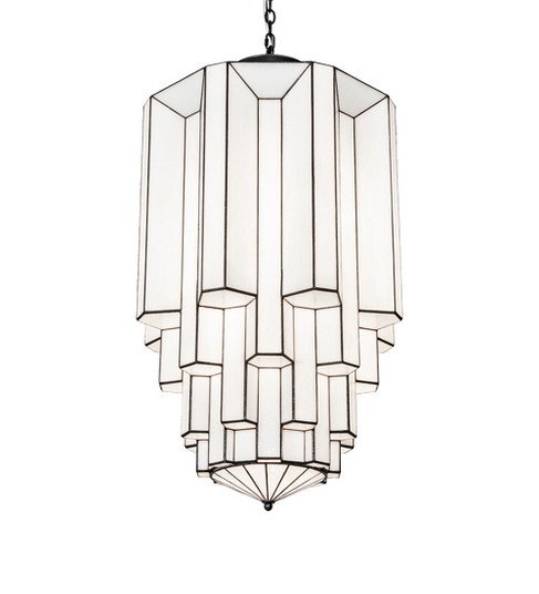 Paramount Eight Light Pendant in Blackened Brass (57|219606)