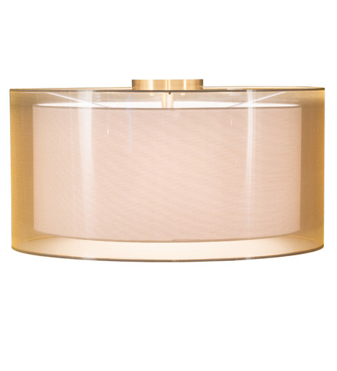 Cilindro LED Flushmount in Antique Brass (57|219363)