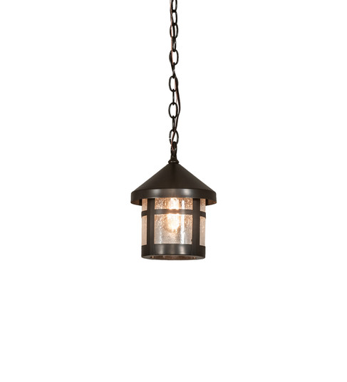 Fulton One Light Pendant in Black On Brass (57|219362)