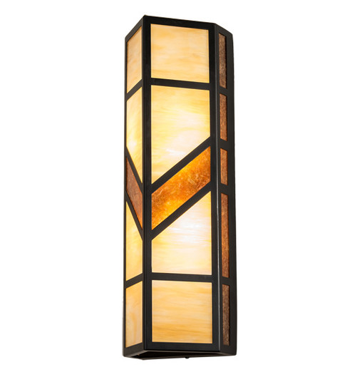 Santa Fe Two Light Wall Sconce in Flat Black (57|218919)