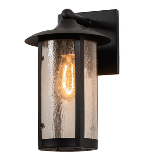 Fulton One Light Wall Sconce in Black Metal (57|216871)