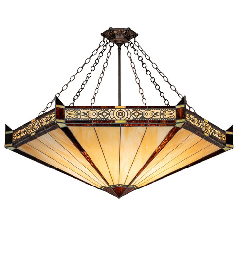 Peaches Six Light Pendant in Mahogany Bronze (57|216503)