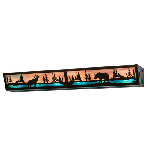 Moose & Black Bear Six Light Vanity in Timeless Bronze (57|216073)