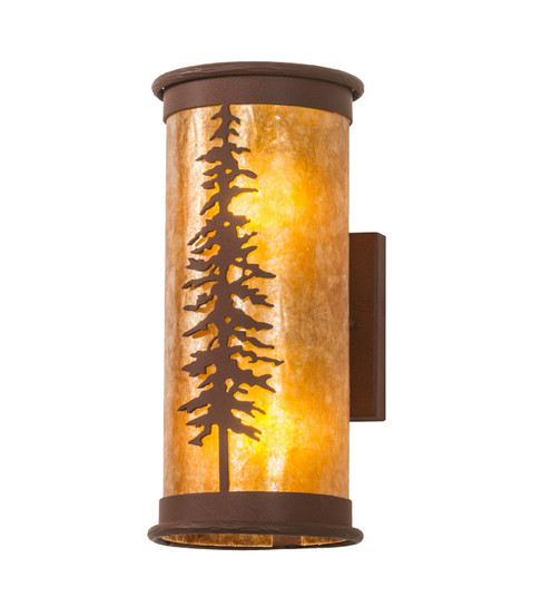Tall Pines Two Light Wall Sconce in Red Rust (57|215764)