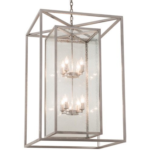 Kitzi Box Eight Light Pendant in Nickel Powder Coat (57|215322)