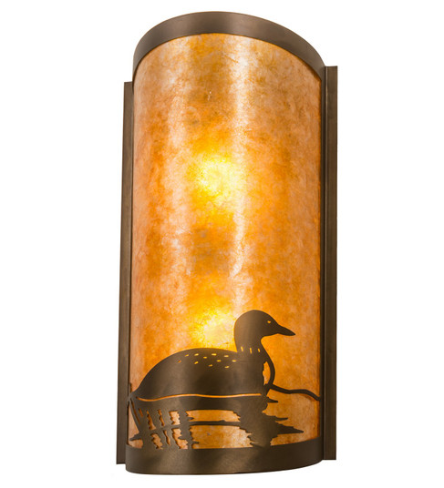 Loon Two Light Wall Sconce in Antique Copper (57|214484)