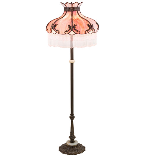 Elizabeth Three Light Floor Lamp in Antique Brass Gloss Powder Coat (57|214482)