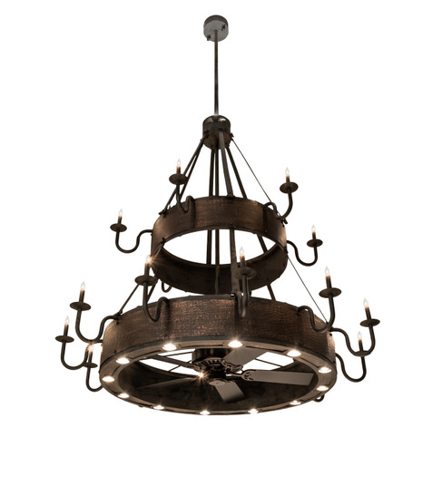 Costello 18 Light Chandel-Air in Costello Black/Blackened Copper (57|213966)