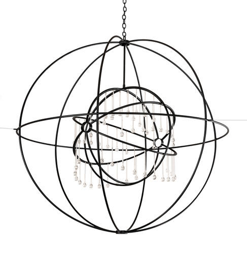 Atom Enerjisi Hanging Sculpture in Textured Black (57|213417)