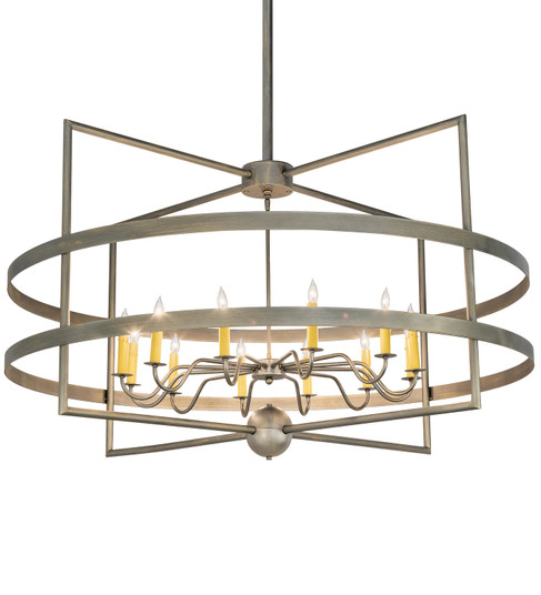 Aldari 12 Light Chandelier in Antique Brass (57|212673) Aldari 12 Light Chandelier in Antique Brass (57|212673)