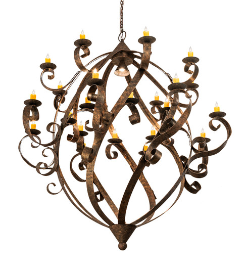 Caliope 25 Light Chandelier in Rococco (57|212146)