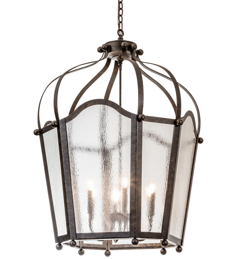 Citadel Six Light Pendant in Golden Bronze (57|211361)