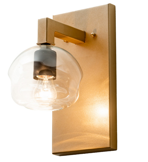 Deformado One Light Wall Sconce in Champagne Metallic/Black Textured (57|210845)