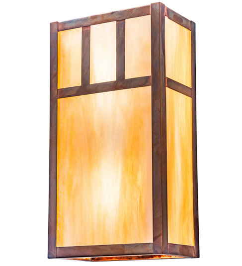 Hyde Park Two Light Wall Sconce in Vintage Copper (57|210408)
