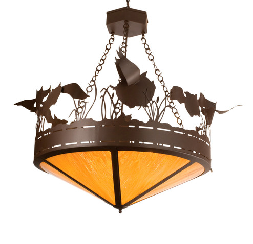 Flying Pigs Eight Light Pendant in Cafe-Noir (57|20767)
