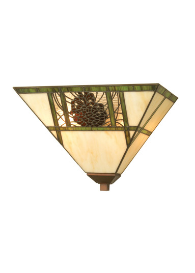 Pinecone Ridge Two Light Wall Sconce in Mahogany Bronze (57|20635)