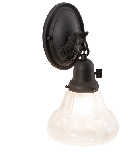 Revival One Light Wall Sconce in Wrought Iron (57|205265)