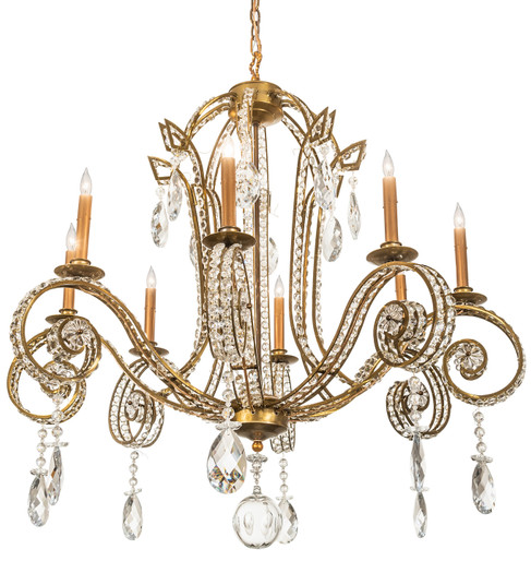 Lucerne Eight Light Chandelier in Transparent Gold (57|204918) Lucerne Eight Light Chandelier in Transparent Gold (57|204918)