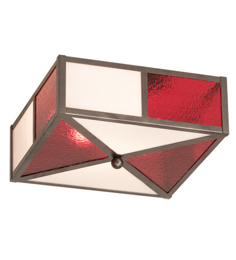 Cardenal Two Light Flushmount in Pewter (57|203523)