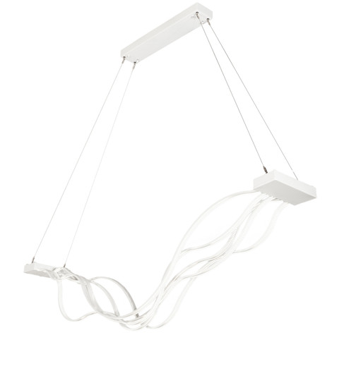 Wave LED Pendant in White (57|201981)
