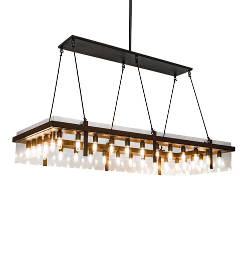 Hatley LED Pendant in Black Metal,Crystal (57|201555)