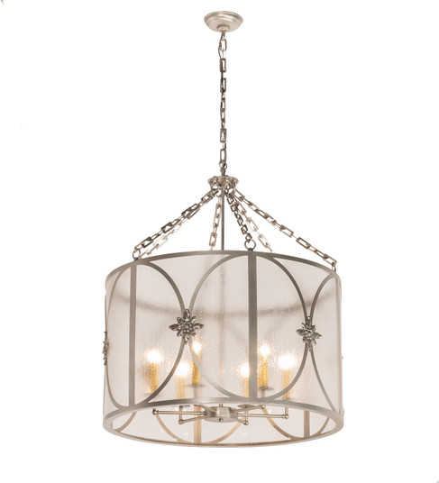 Penelope Six Light Pendant in Light Sandstone (57|200430)