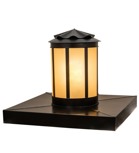 Dexter Four Light Pier Mount in Black Satin Wrought Iron (57|199844)