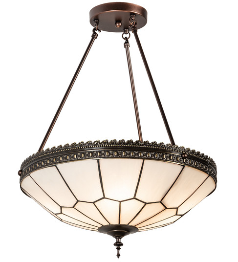 Vincent Four Light Inverted Pendant in Mahogany Bronze & Craftsman Brown Highlighted (57|199823)