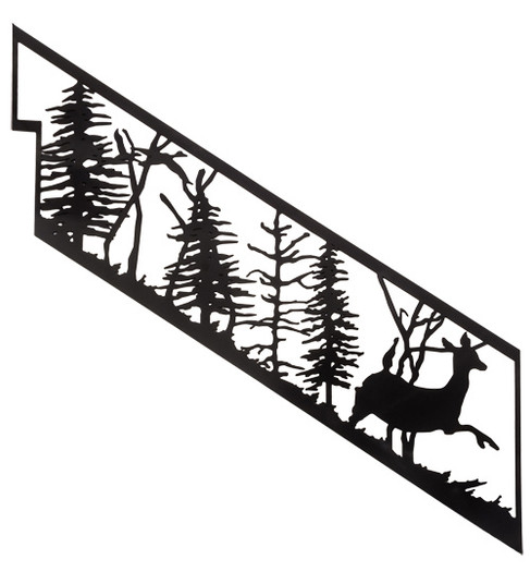 Deer at Dawn Railing N in Phosphate & Prime (57|199329)