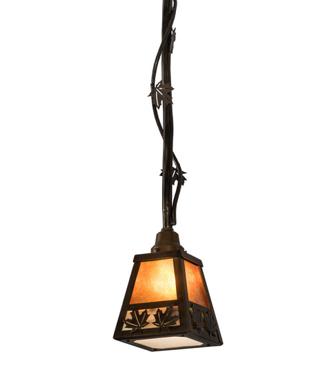 Maple Leaf One Light Pendant in Light Burnished Antique Copper (57|197529)