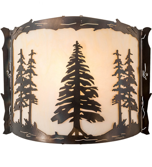 Tall Pines One Light Wall Sconce in Dark Burnished Antique Copper (57|197101)