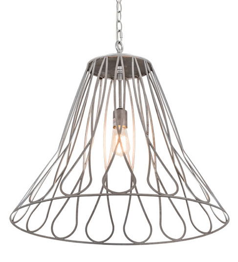 Larme One Light Pendant in Steel/Matte Clear (57|194976)
