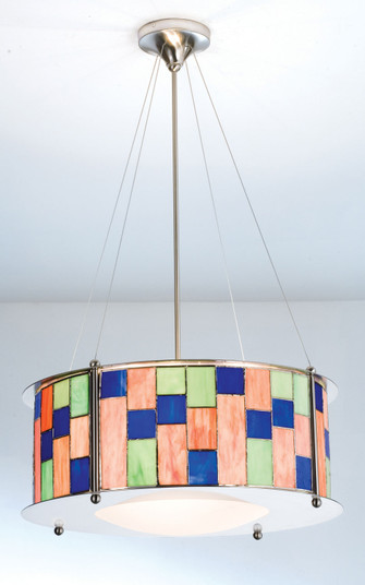 Utopia Three Light Pendant in Nickel (57|19324)