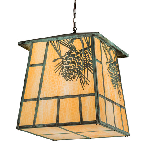 Stillwater Four Light Pendant in Craftsman Verdi (57|192917)