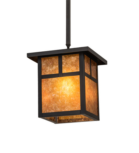Hyde Park One Light Pendant in Craftsman Brown (57|192839)