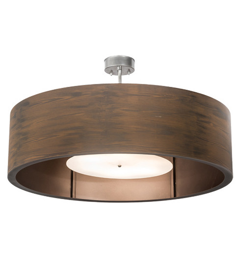 Cilindro Six Light Pendant in Armoire Hickory Wood Grain (57|191789)