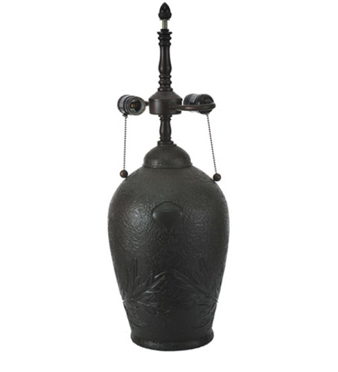 Acorn Two Light Table Base Hardware in Mahogany Bronze (57|19167)