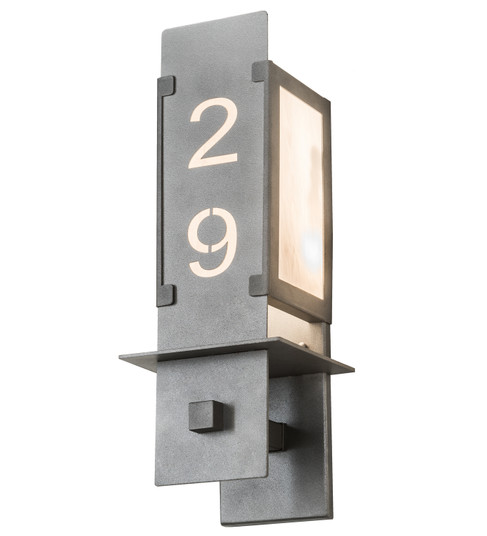 Estructura Two Light Wall Sconce in Pewter (57|190823)