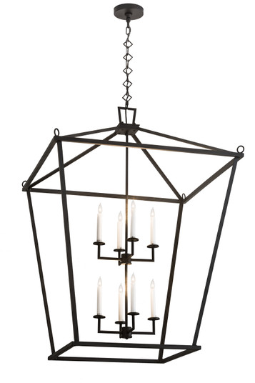 Kitzi Eight Light Pendant in Textured Black (57|190127)