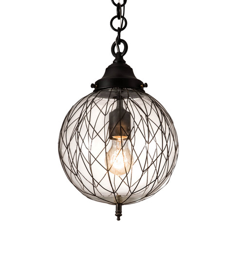 Bola One Light Pendant in Solar Black (57|189566)