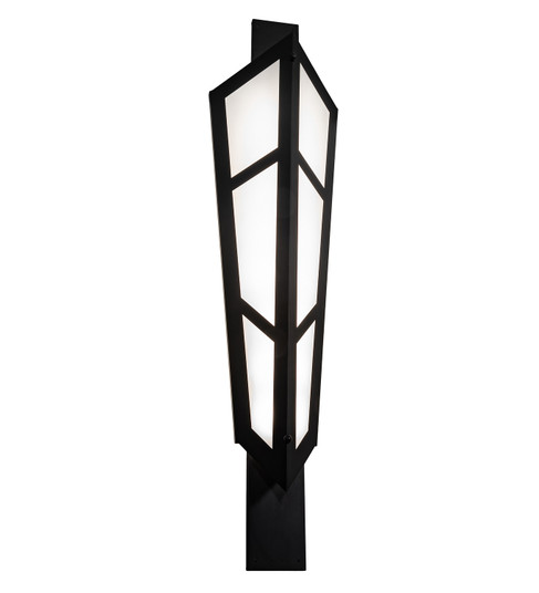 Deep Polaris Eight Light Wall Sconce in Black Metal (57|188832)