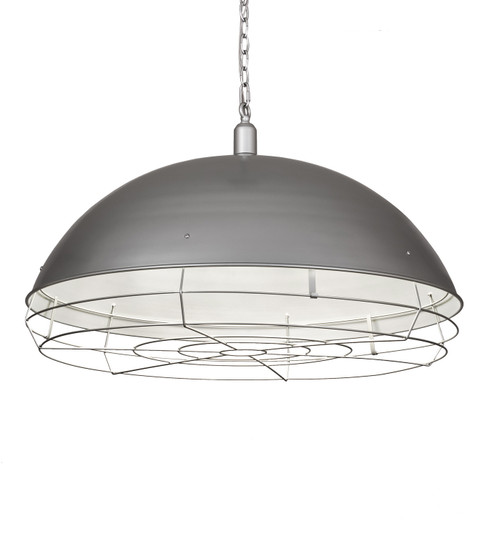 Gravity Six Light Pendant in Galvanized Outside/White Inside (57|188072)