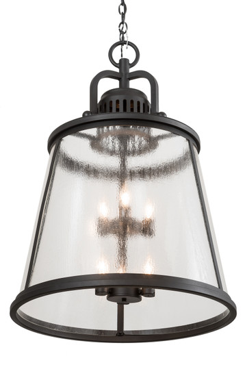 Steadman Six Light Pendant in Old Wrought Iron (57|187844)