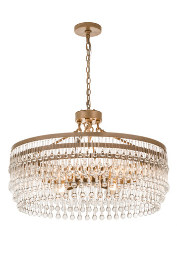 Corsica Four Light Chandelier in Vintage Copper (57|187821)