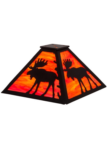 Lone Moose Shade in Textured Black (57|187273)