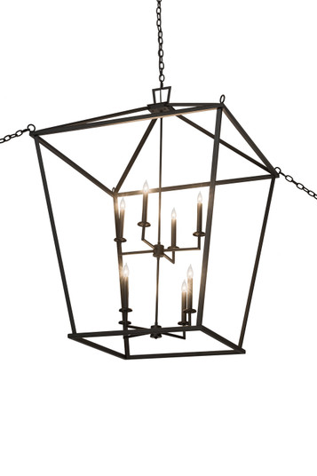 Kitzi Eight Light Pendant in Textured Black (57|186535)
