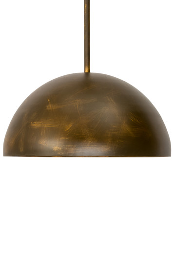 Gravity One Light Pendant in Antique Brass (Matte/Gloss) (57|186159)
