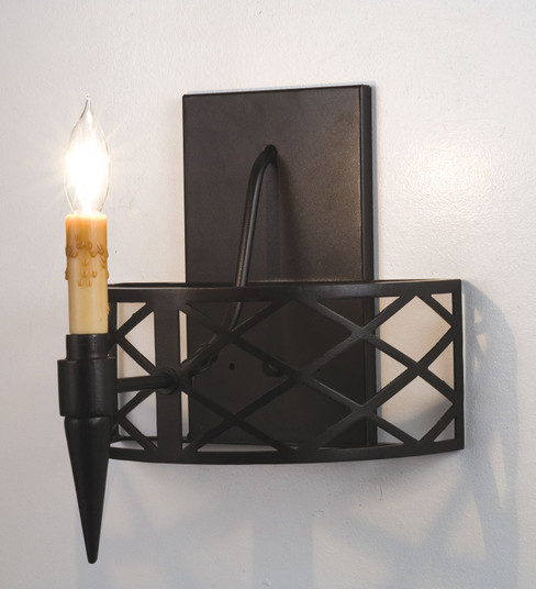 Topridge One Light Wall Sconce in Textured Black (57|18602) Topridge One Light Wall Sconce in Textured Black (57|18602)